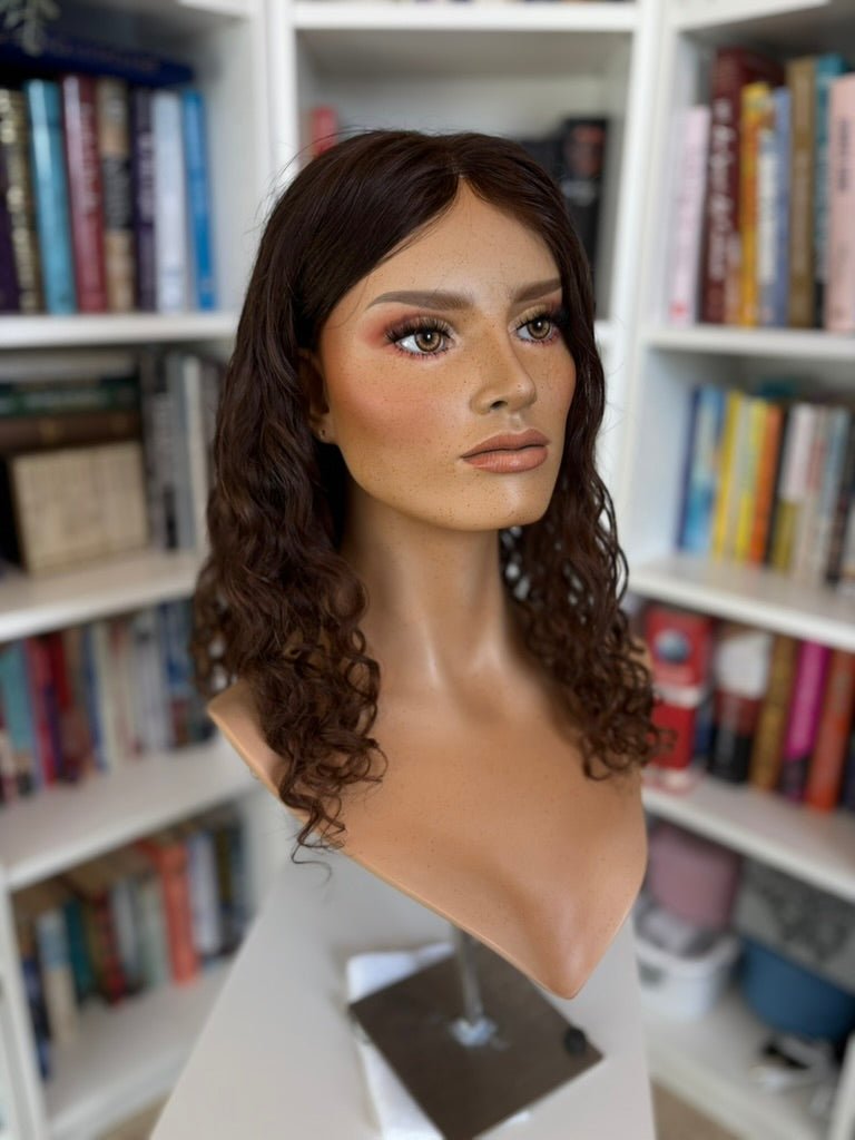 Felicity 16" Closed Lace Topper (8x8) - Topper - Tousled Hair