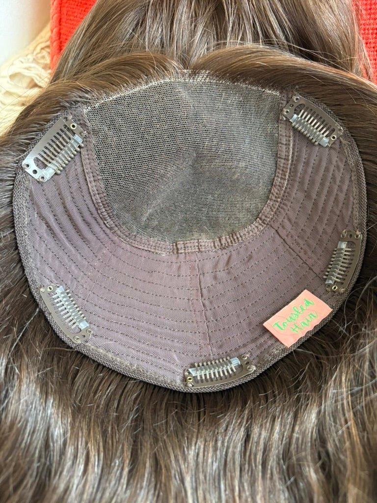 Felicity 16" Closed Lace Topper (8x8) - Topper - Tousled Hair