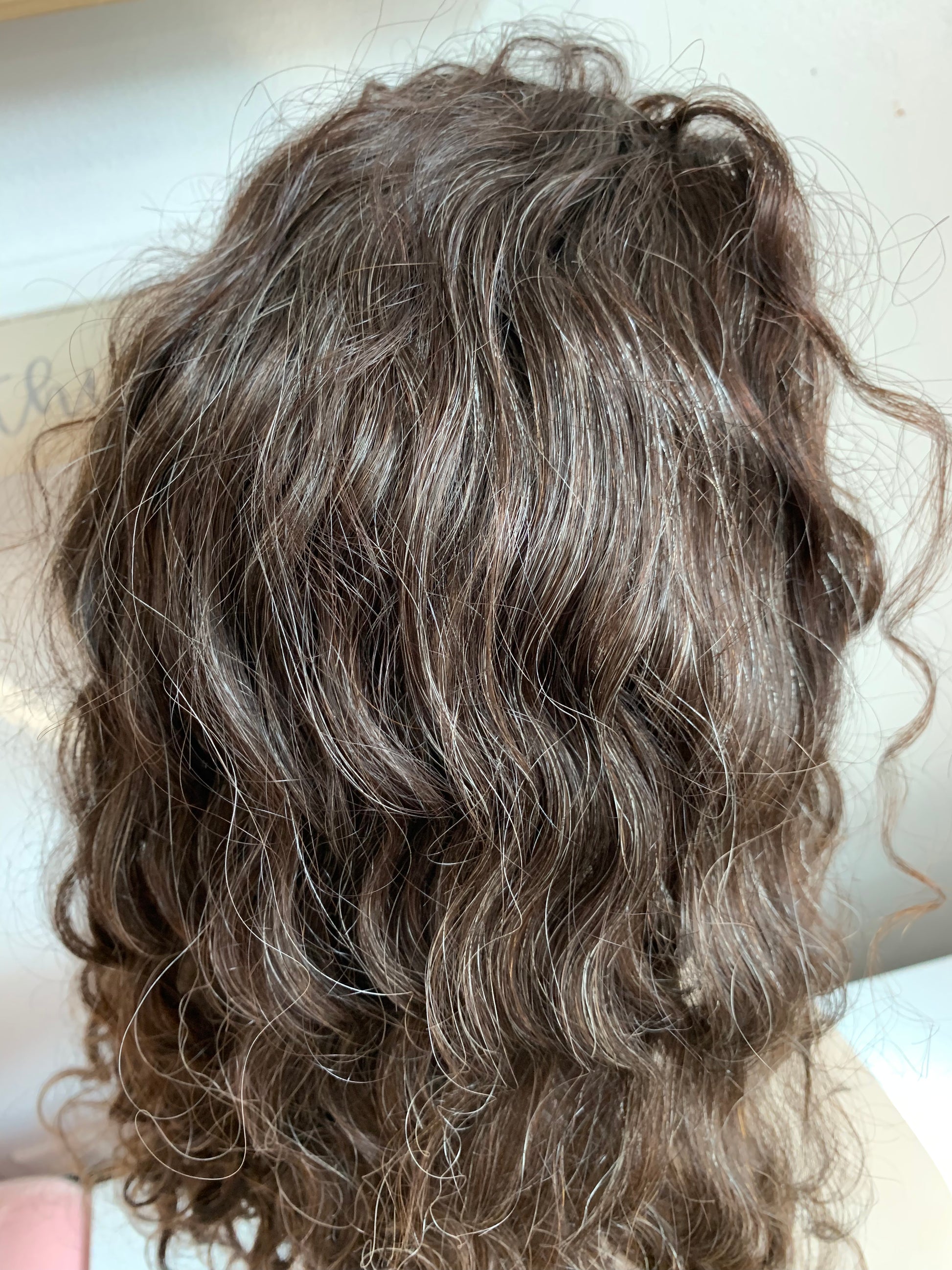 Silver Nola Pony Topper 6x6 - Topper - Tousled Hair