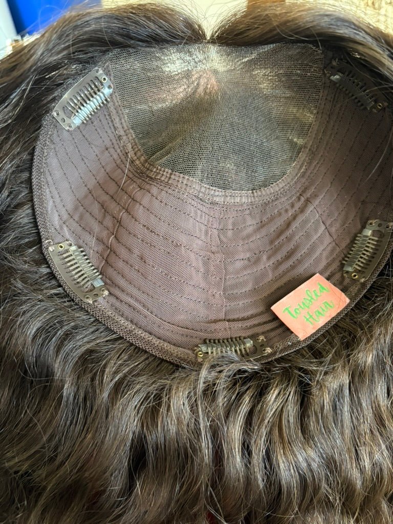 Nola 21" Closed Lace Topper (8x8) - Topper - Tousled Hair