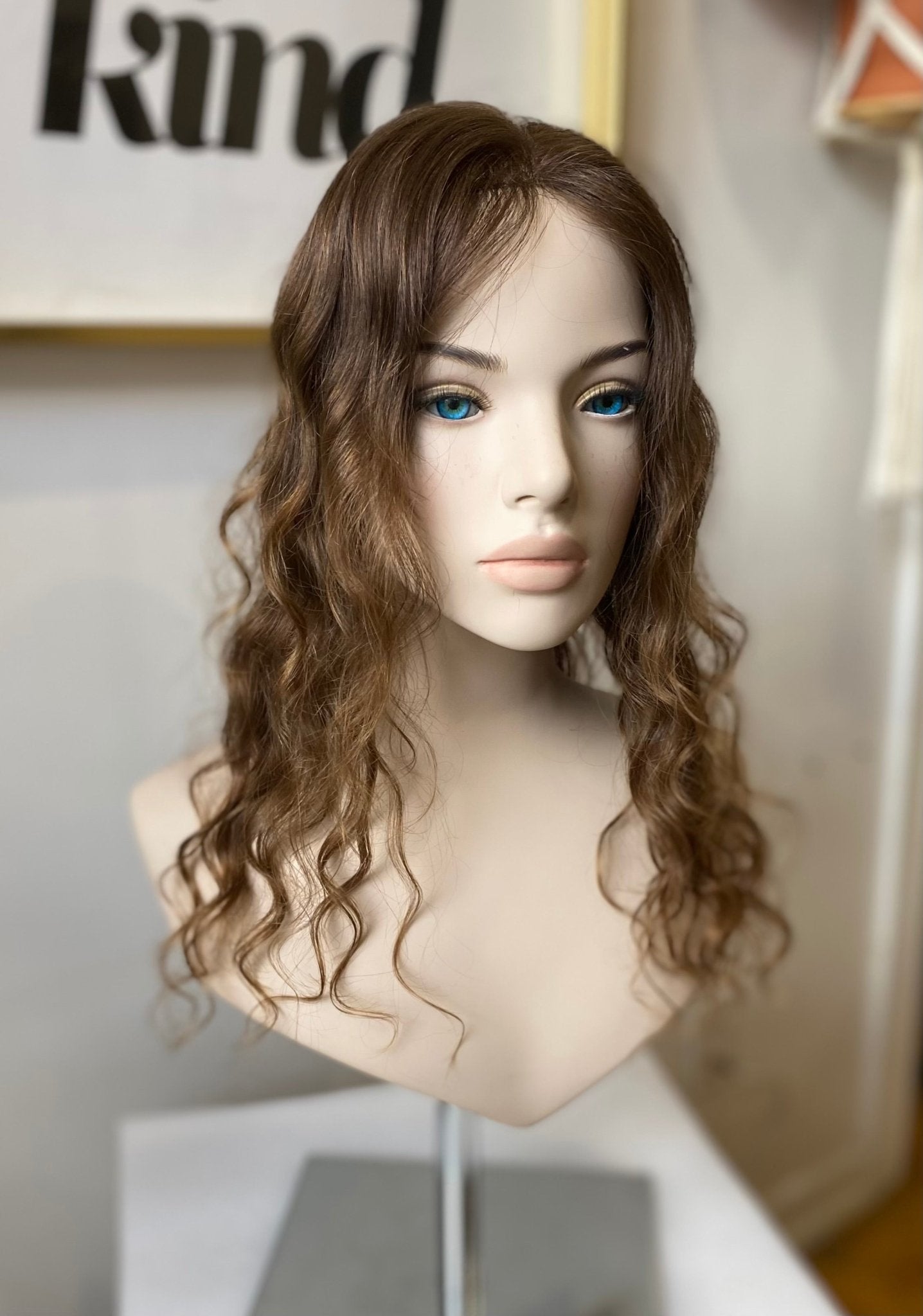 Addie Closed Lace Topper 17" 8x8 - wig - Tousled Hair