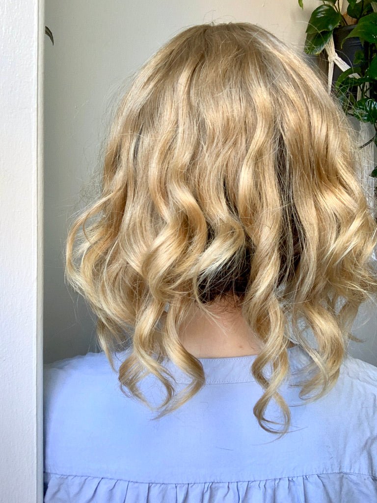 Bonnie Topper with Natural Ombre 14" 8x8 (Virgin) - Topper - Tousled Hair