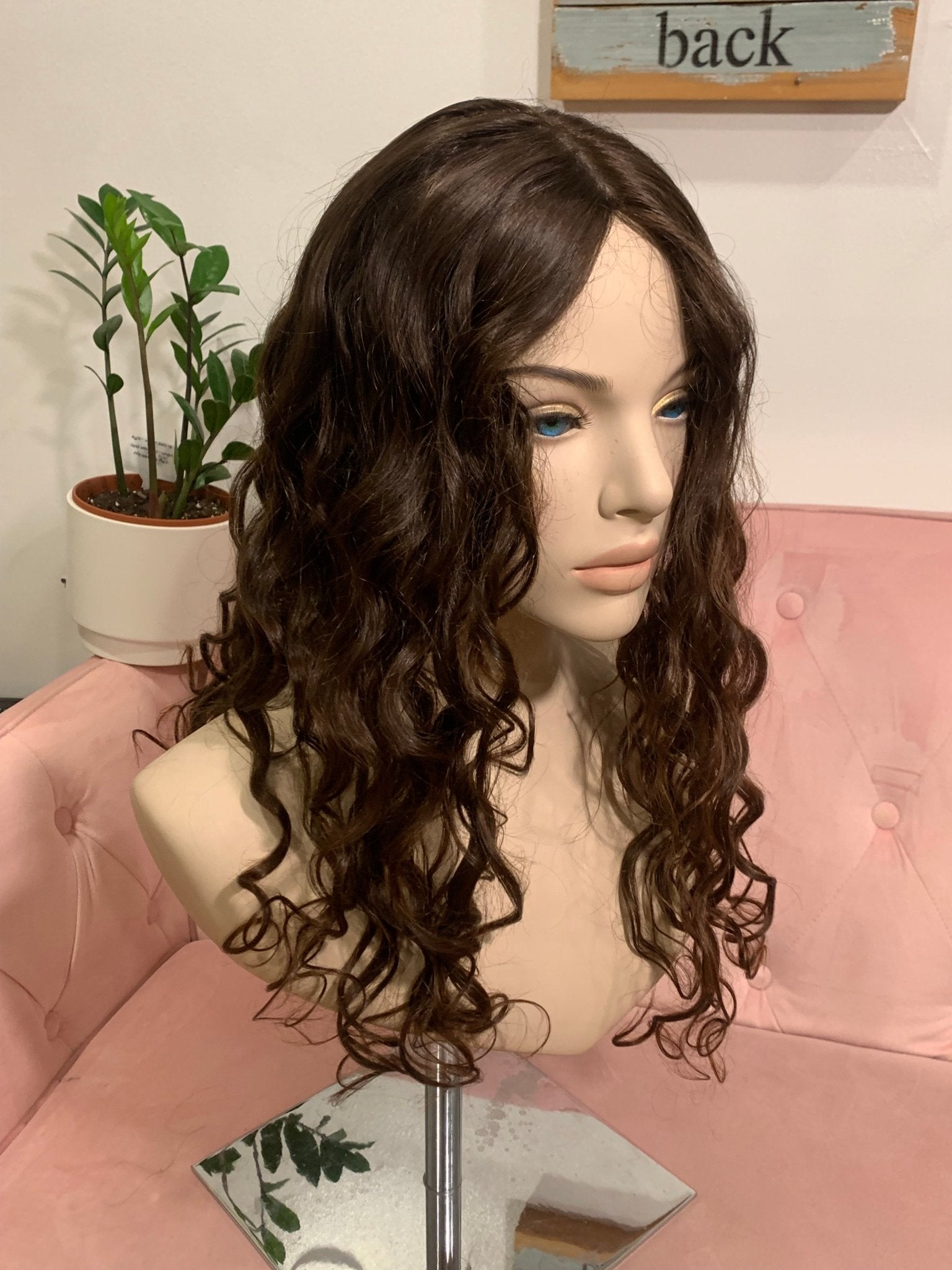 Colette Wavy 9x9 Topper - Topper - Tousled Hair