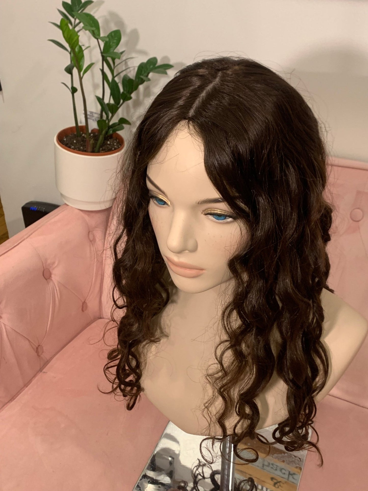 Colette Wavy 9x9 Topper - Topper - Tousled Hair