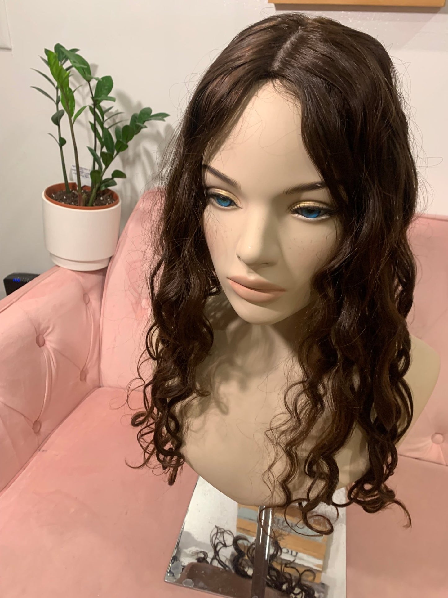 Colette Wavy 9x9 Topper - Topper - Tousled Hair