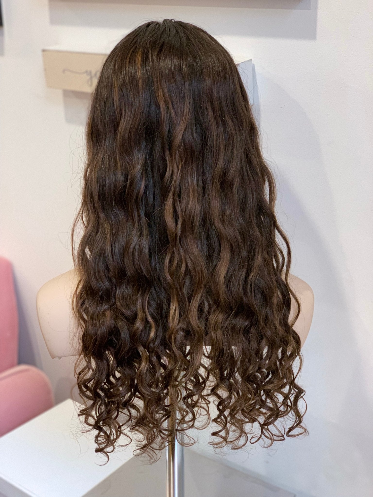 Genevieve Silk Topper 22" 9x9 - Topper - Tousled Hair