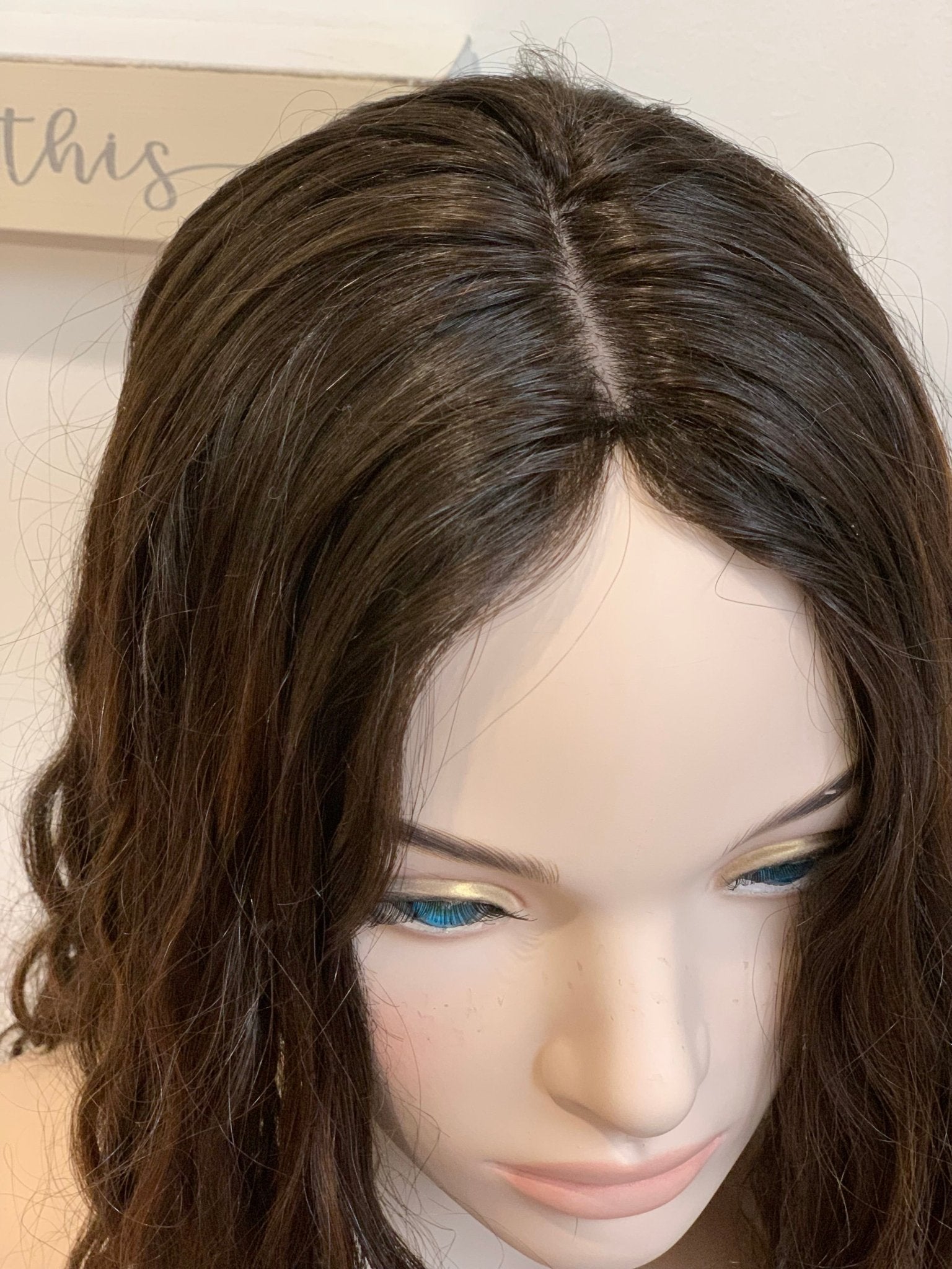 Genevieve Silk Topper 22" 9x9 - Topper - Tousled Hair