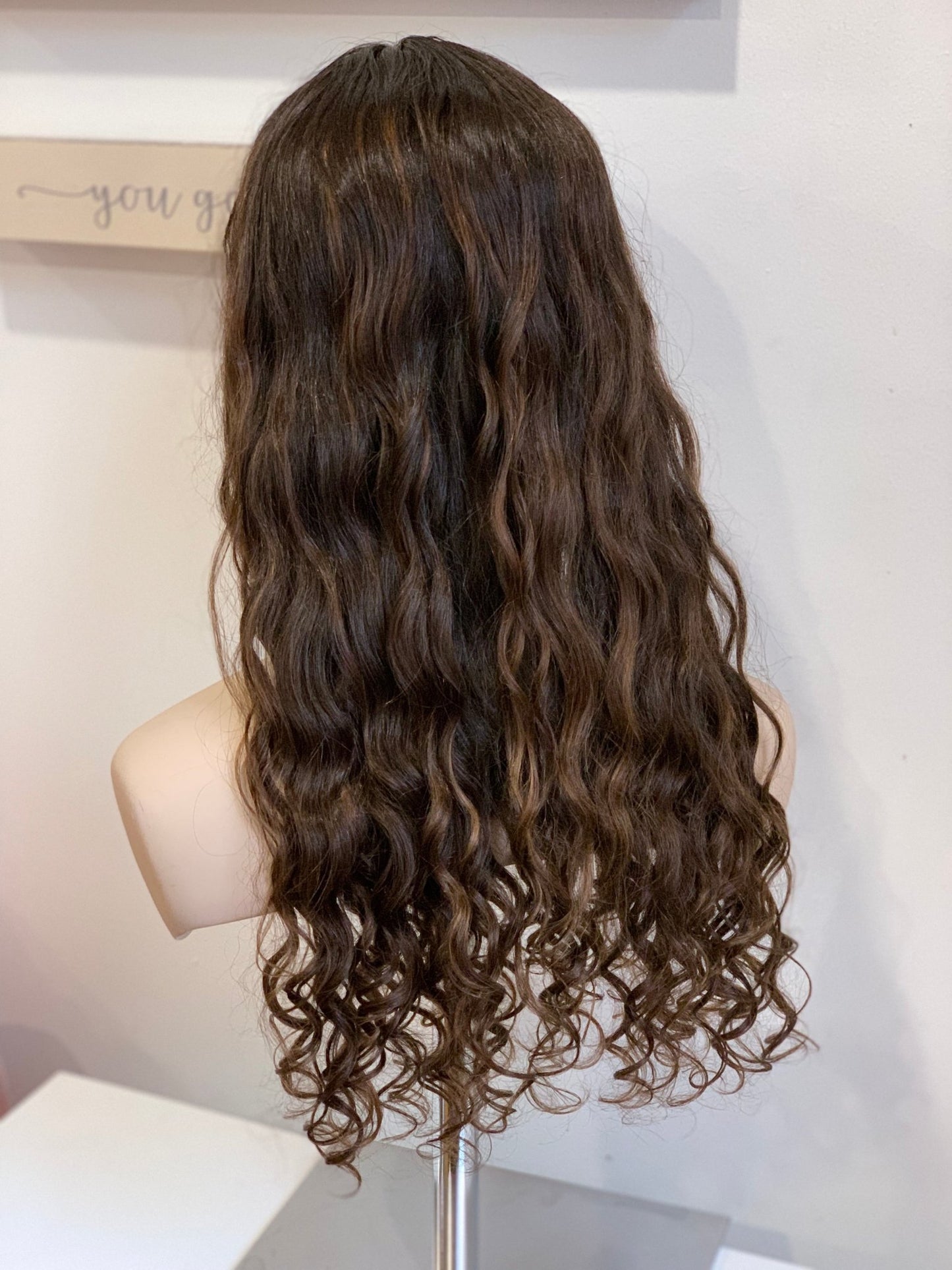 Genevieve Silk Topper 22" 9x9 - Topper - Tousled Hair