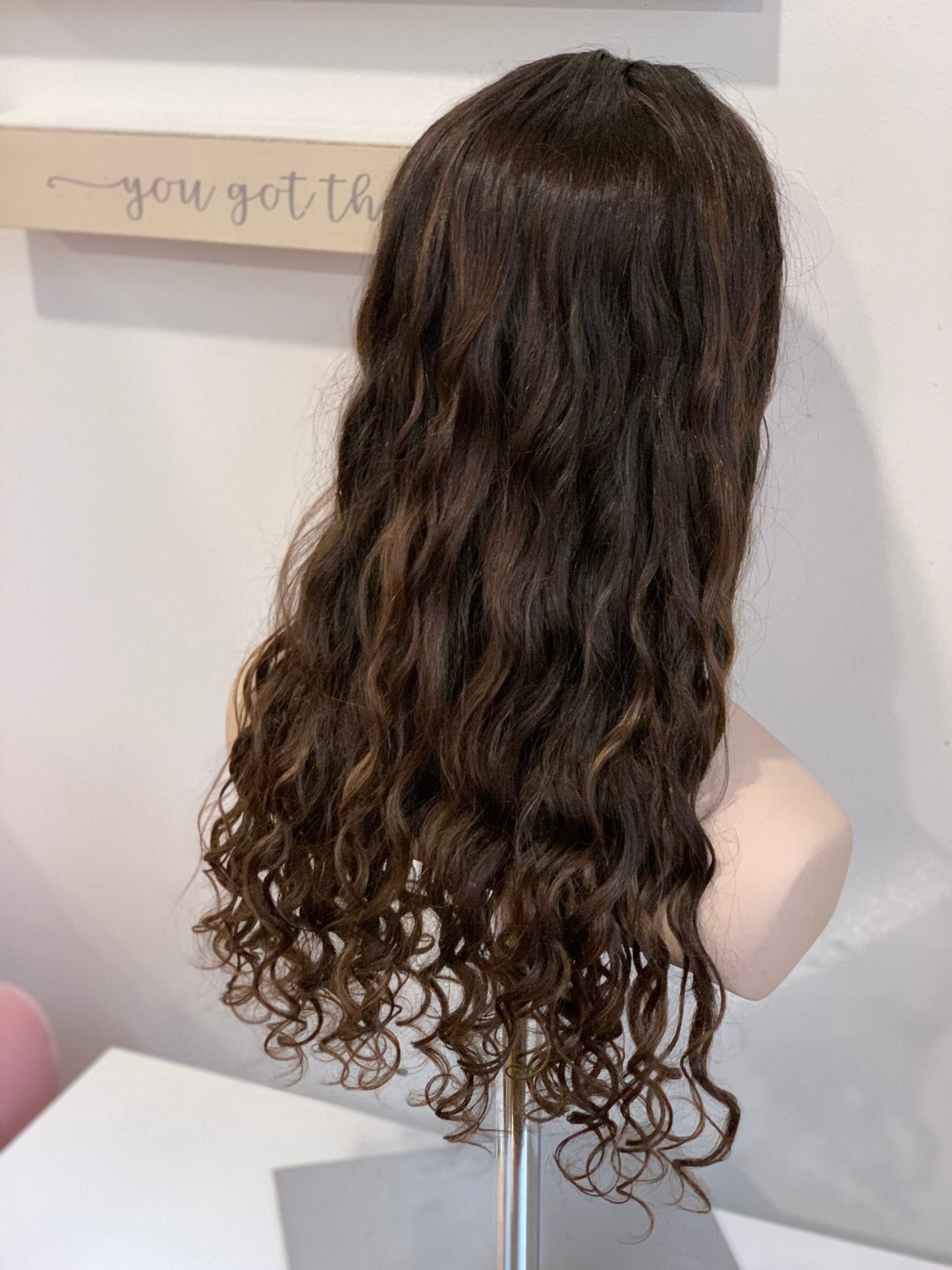 Genevieve Silk Topper 22" 9x9 - Topper - Tousled Hair