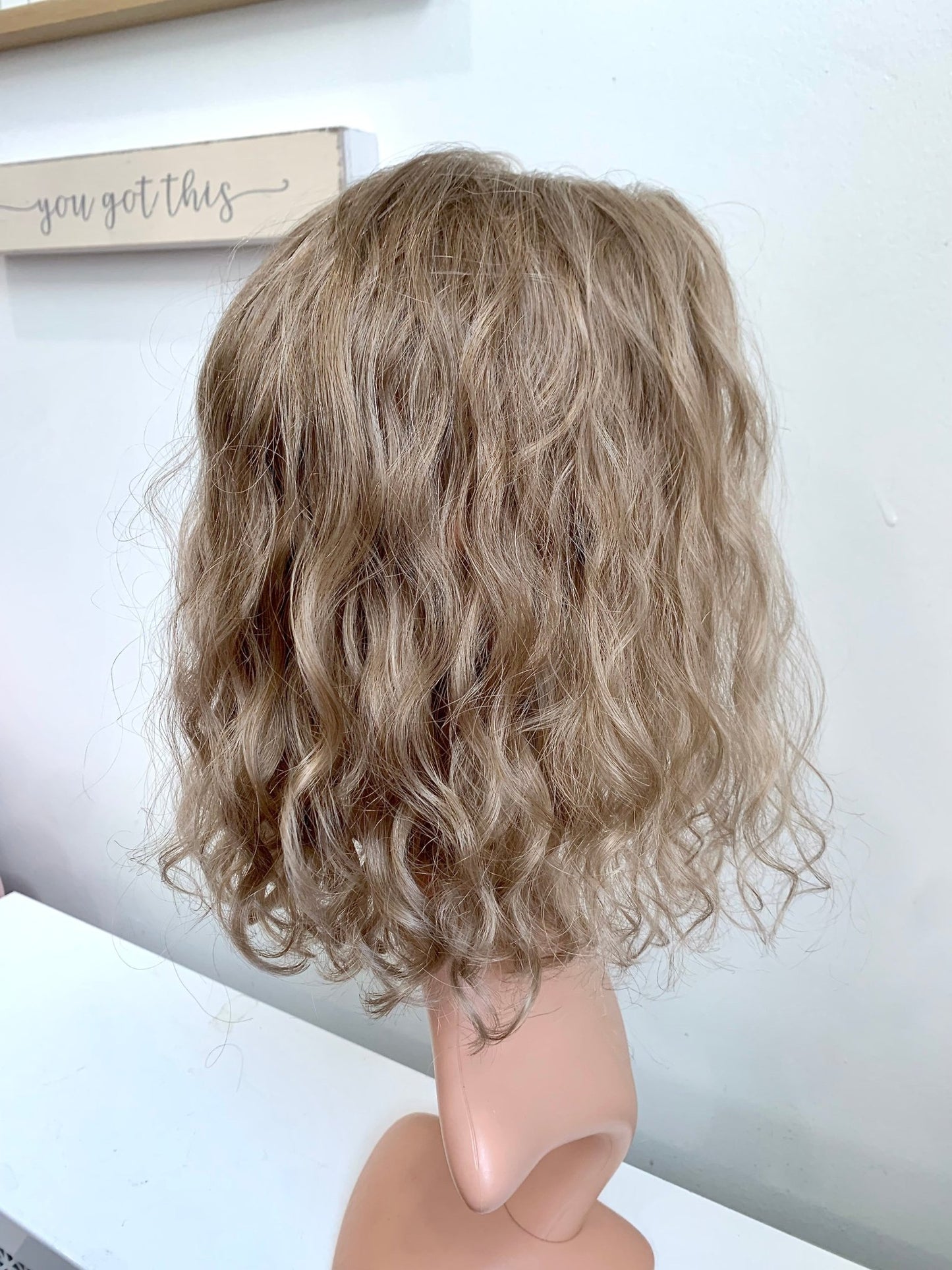 Selma Topper 12-14" 8x8 - Topper - Tousled Hair