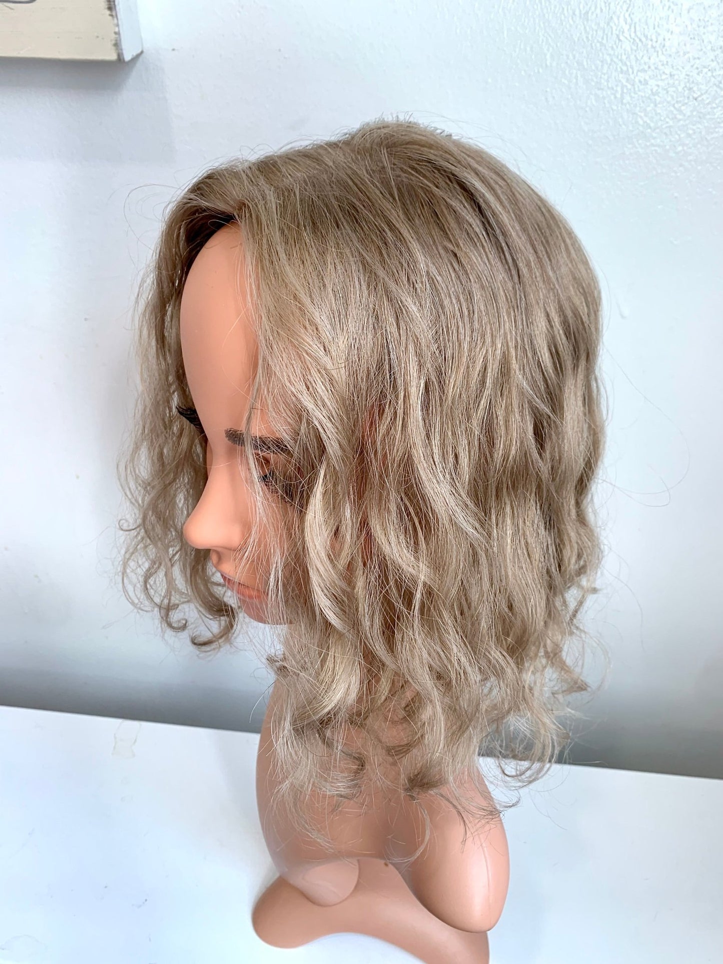 Selma Topper 12-14" 8x8 - Topper - Tousled Hair