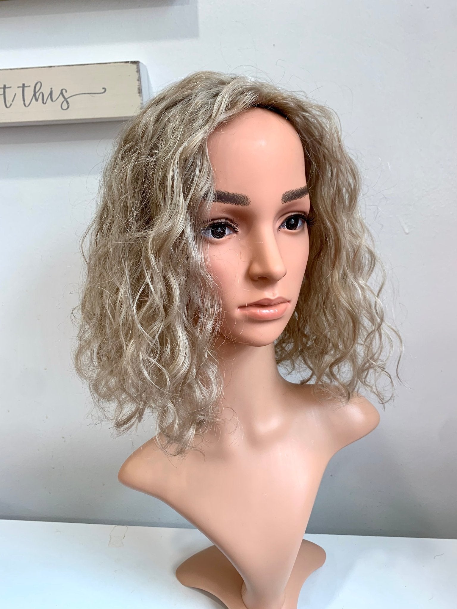 Selma Topper 12-14" 8x8 - Topper - Tousled Hair