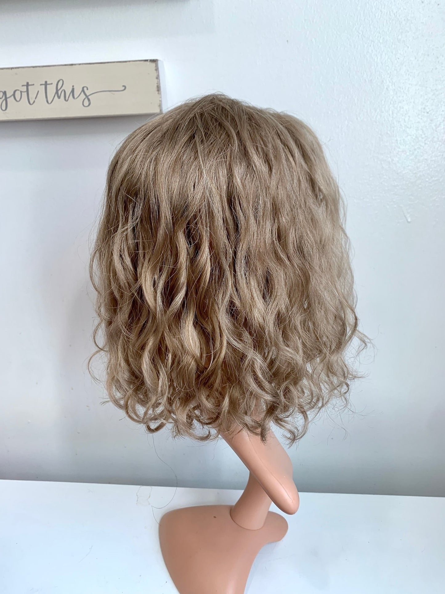 Selma Topper 12-14" 8x8 - Topper - Tousled Hair